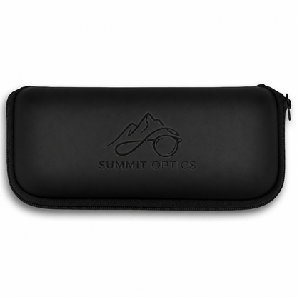 Soft Zip Sunglasses Pouch - Black